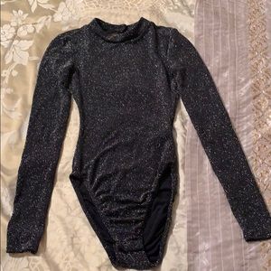 Sexy sparkling blouse